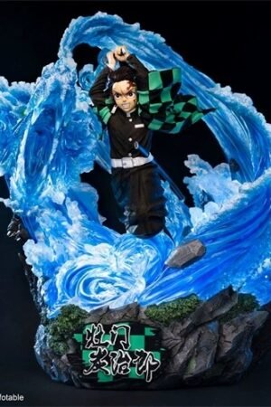 Demon Slayer - Kimetsu no Yaiba, Second Edition, KaiTian Studio, Tanjiro Kamado, 1/4 Scale Statue, Height: 62cm x 56cm x 62.7cm