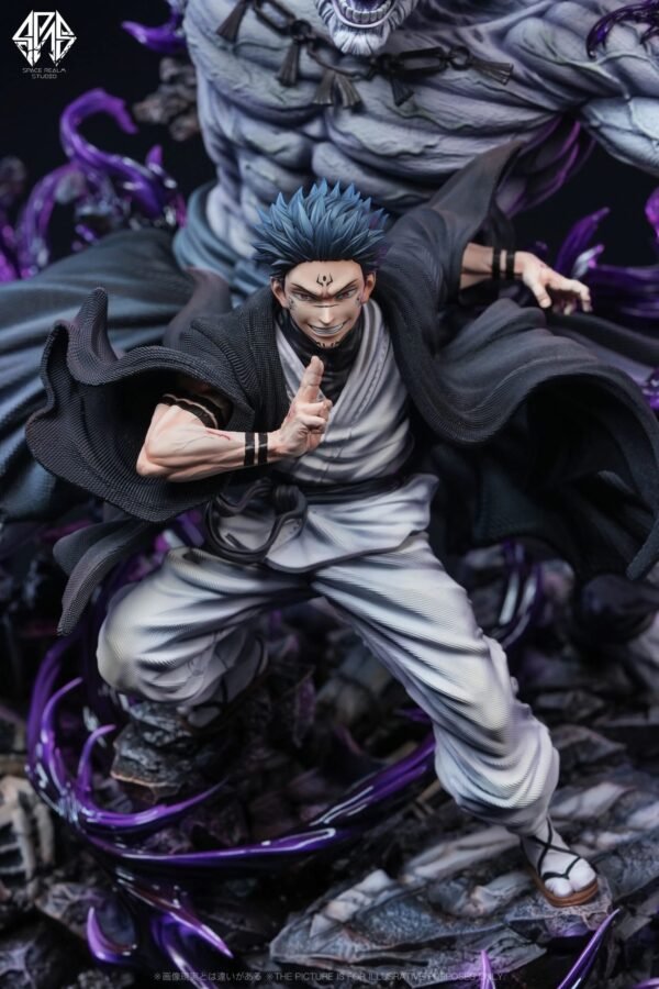 Space Realm Studio's "Spell Battle" series: Magic Void + Fubai Hui / Suo Nan. The statue is 60 cm tall. - Image 5