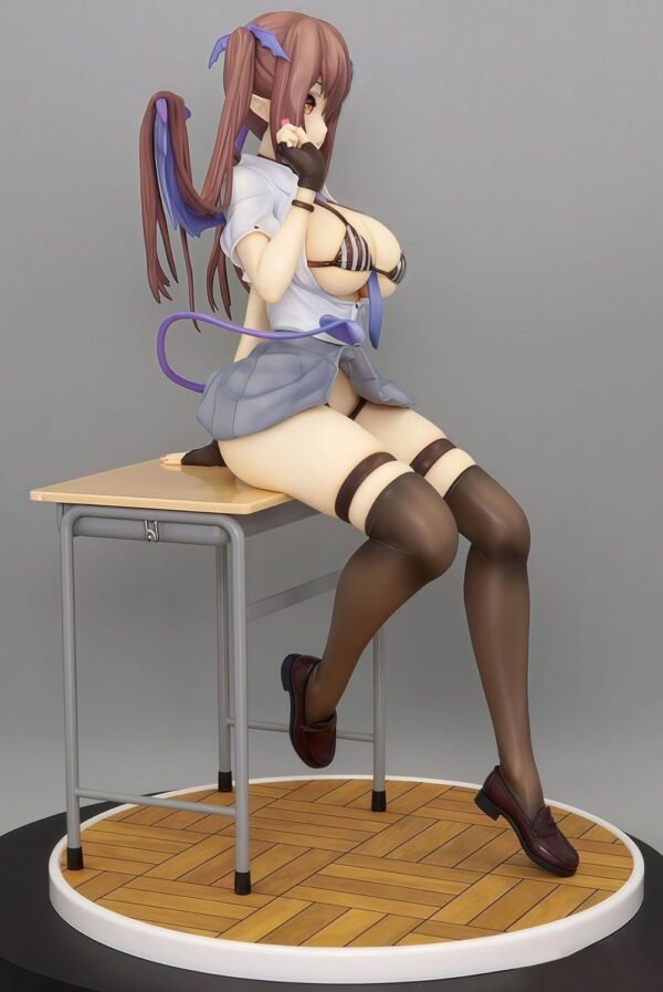 Limited edition anime GK model figurine of the cute devil girl Lumiru, 29 cm tall. - Image 6