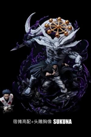 Space Realm Studio's "Spell Battle" series: Magic Void + Fubai Hui / Suo Nan. The statue is 60 cm tall.