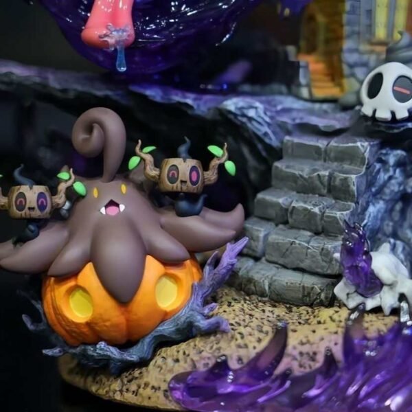 Pokémon Ghost Type EGG Gengar Evolution Group Family Bucket Statue Figurine Display Item, 40CM High - Image 6