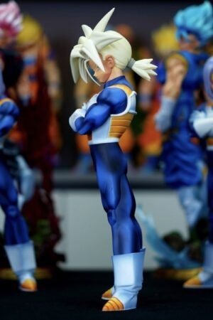 Future Trunks Seven Dragon Balls Double-Head Anime GK Model Saiyan Statue Decorative Figurine 31CM