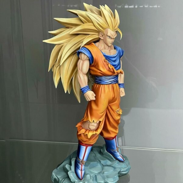 56 Shanhe Super Saiyan Goku Dragon Ball Anime Figure GK Model Display Toy 31CM - Image 4