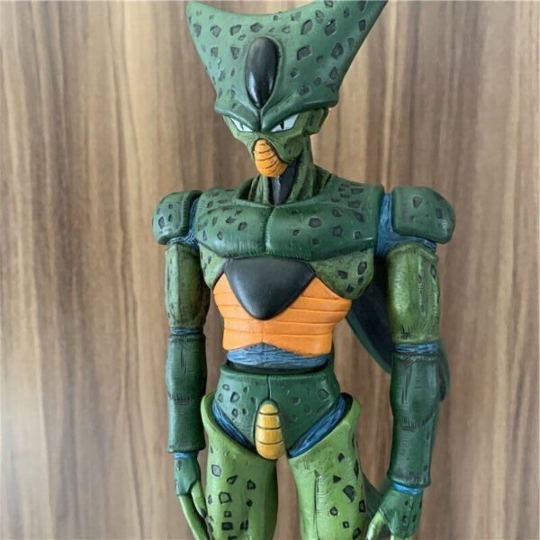 Dragon Ball Artificial Human New Duel First Generation Figure Re-painted Version, Cell First Form, 25cm Tall, - Image 4