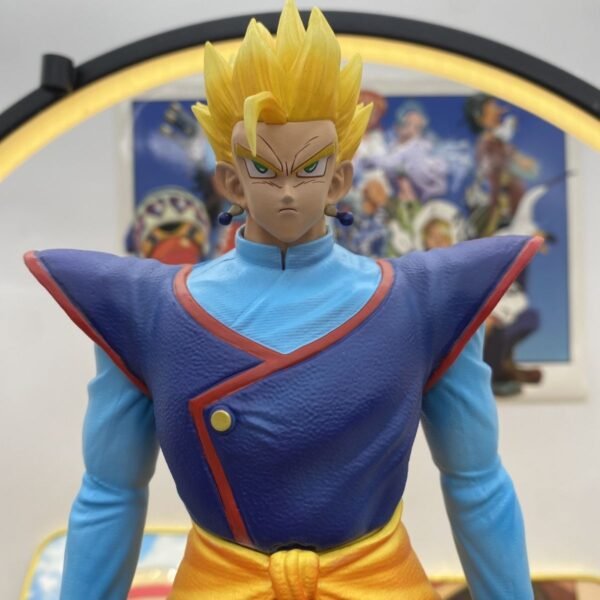 Dragon Ball - King Kai's Gohan GK Standing Pose Anime Figure, Sword in Stone Model Display, 23cm Tall, - Image 4