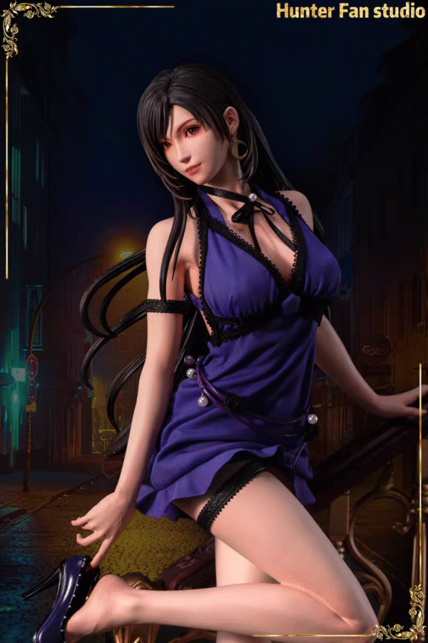 Fantasy Game Goddess 1:4 Tifa Figure Sculpture Model, Painted Finished Product, Statue Model, Height 50CM - Image 4