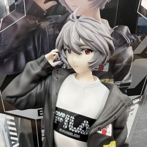 Pretty girl EVA Ayanami Type B Rei goods figure ornament. It can be placed on the table and is a souvenir. Height: 25CM - Image 4