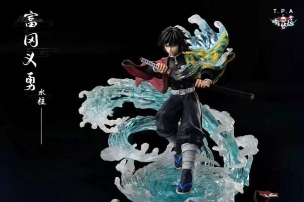 Demon Slayer Cube Water Pillar Yoshinori Fujita Nine Pillars Limited Edition G.K. Model Figure Size: 41cm x 30cm x 26cm - Image 4