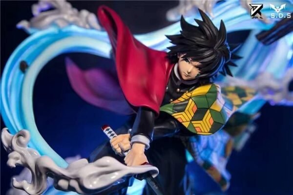 Demon Slayer: Kimetsu no Yaiba S.D.S. Brief Sketch Water Pillar Yoshinori Furuyoshi Handmade Statue, Height: 44cm x 38cm x 33cm - Image 4