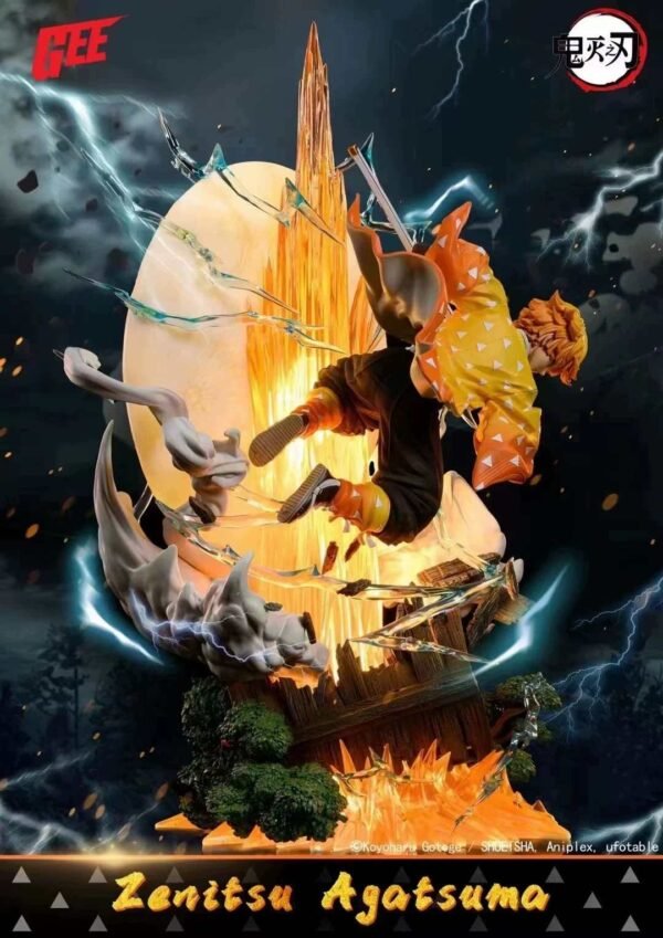 Demon Slayer - First Episode - Iwata Sayori - Lightning Flash - Height 57 cm - Image 4