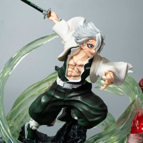 Demon Slayer: Kin-kun GK Wind Column Immortal River Shizumi Kurokawa Can Emit Light Scene Boxed Figure Height 24CM - Image 4