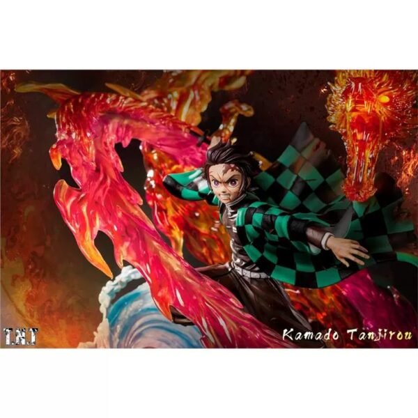 Demon Slayer - Tanjiro Kamado Limited Edition G.K. Figure, Height: 53cm x 37cm x 37cm - Image 4