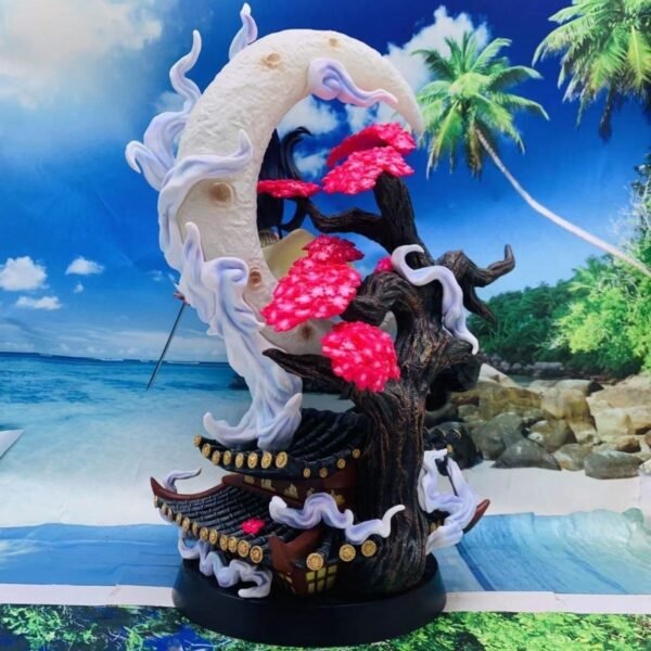Demon Slayer GK Cube Butterfly Ninja Haruna Kanno Ceiling Statue with Light-Up Feature Boxed Handmade Model 40cm tall - Image 4