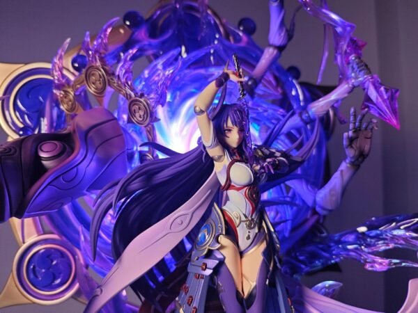 Genshin Impact "YY Imagination Studio" Electro-Charged General Raiden GK Handcrafted Figure, 60 cm in height. - Image 4
