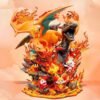 Pokémon EGG Valley Charizard Pokémon Fire Family Set Handcrafted Figure GK Display Statue Model Figure 40CM High