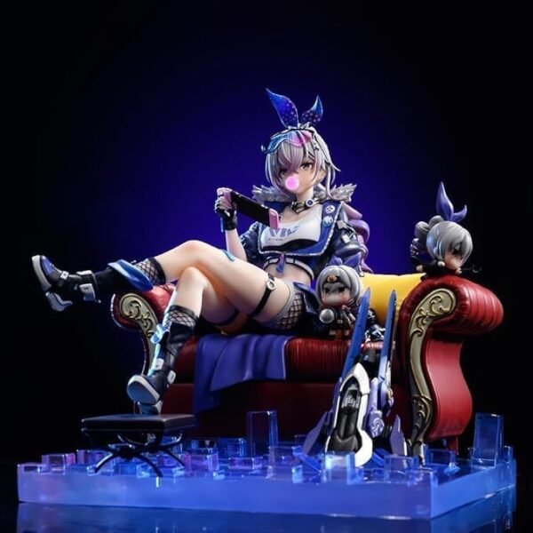 Star Rail Studio Hakimi Silver Wolf Sofa Sitting Pose Statue Figurine 23CM High - Image 5