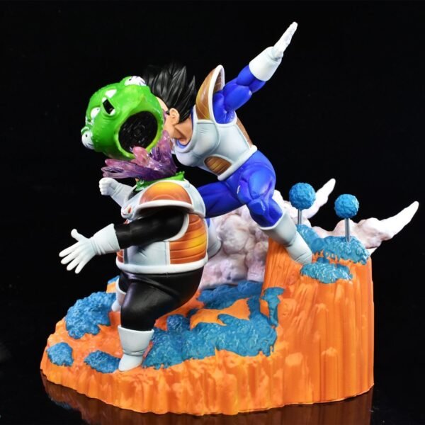 Vegeta vs. Guldo Vegeta cuts Guldo Handmade Model Figurine 18CM High - Image 5