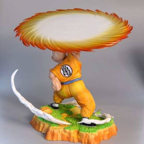 Dragon Ball Comic Color High-End Version CS Krillin Kamehameha with Scene Base, Strong Earthling, 27 cm Tall, - Image 5