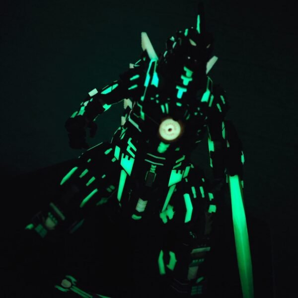 3D Printing Mecha Godzilla Lightsaber PVC Material Full-body Articulated Model, Fully Assembled, 33CM in Height, 70CM in Length - Image 5