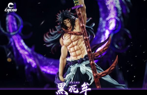 Demon Slayer Upper Rank One Kokushibo Anime Goods Figure GK Ornament Scene TOHO, Height 36CM - Image 5