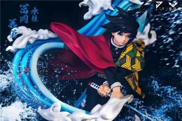 Demon Slayer: Kimetsu no Yaiba S.D.S. Brief Sketch Water Pillar Yoshinori Furuyoshi Handmade Statue, Height: 44cm x 38cm x 33cm - Image 5