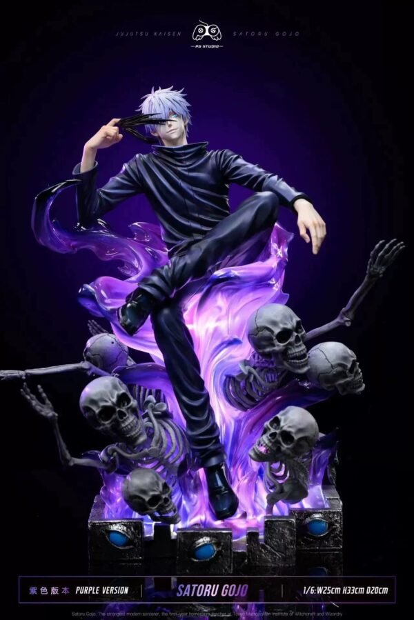 Jujutsu Kaisen PG Studio Handmade Statue of Yuji Itadori and Satoru Gojo, 33 cm in height. - Image 5
