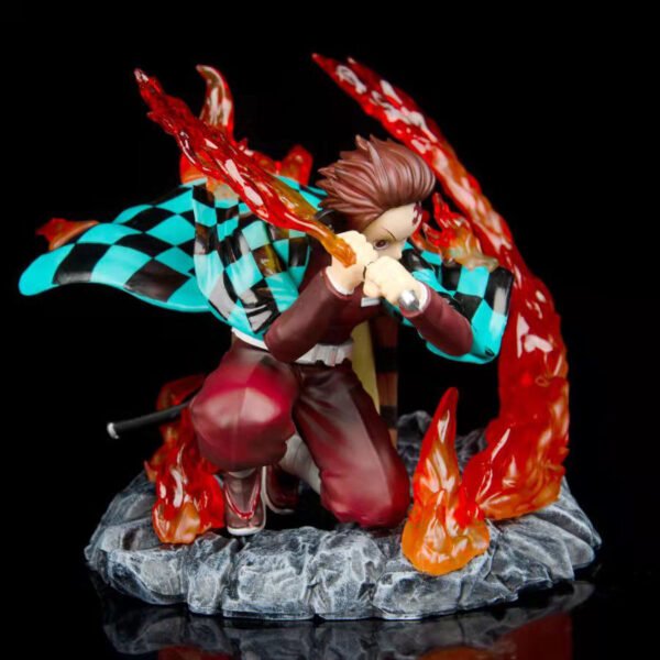 Demon Slayer - Scene GK - Seated Pose - Youko - Kanjirou - Statue Scale Model - Height 20 cm - Image 5