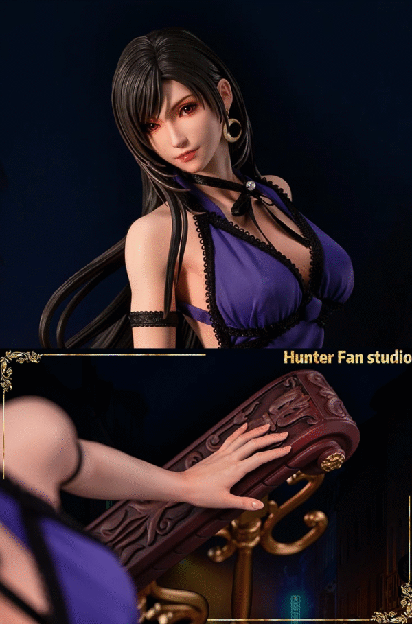 Fantasy Game Goddess 1:4 Tifa Figure Sculpture Model, Painted Finished Product, Statue Model, Height 50CM - Image 6