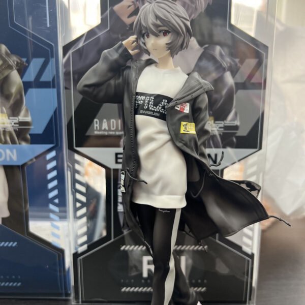 Pretty girl EVA Ayanami Type B Rei goods figure ornament. It can be placed on the table and is a souvenir. Height: 25CM - Image 6