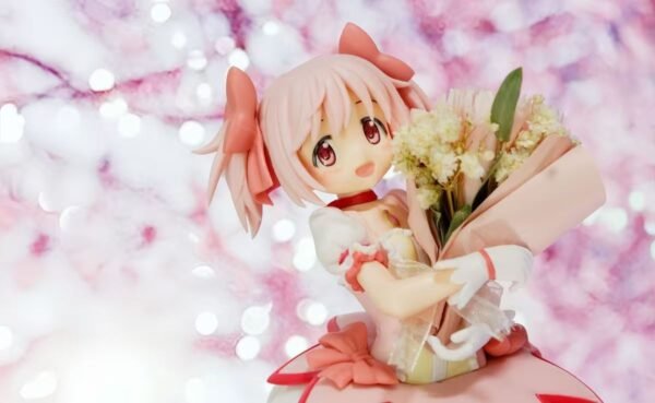 Puella Magi Madoka Magica - PVC & ABS Painted Finished Product of Madoka Kaname. Goods, Ornament, Table Decor. Height: 18CM - Image 6