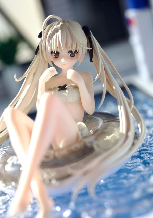 Swimsuit Kasugano Sora PVC & ABS painted finished goods figure ornament Suitable for the table as a present Sculpture height 8CM - Image 7