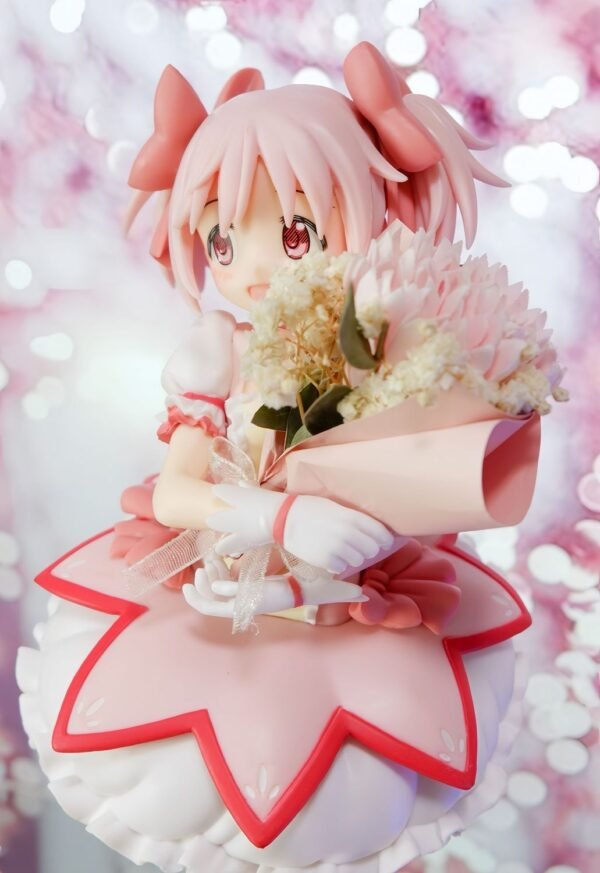 Puella Magi Madoka Magica - PVC & ABS Painted Finished Product of Madoka Kaname. Goods, Ornament, Table Decor. Height: 18CM - Image 7