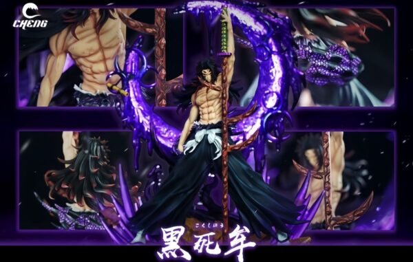 Demon Slayer Upper Rank One Kokushibo Anime Goods Figure GK Ornament Scene TOHO, Height 36CM - Image 7