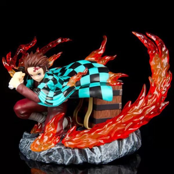Demon Slayer - Scene GK - Seated Pose - Youko - Kanjirou - Statue Scale Model - Height 20 cm - Image 7