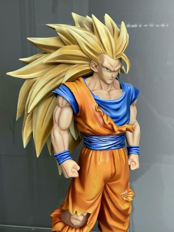 56 Shanhe Super Saiyan Goku Dragon Ball Anime Figure GK Model Display Toy 31CM - Image 7