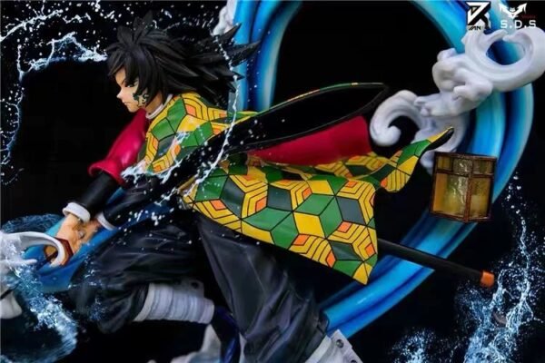 Demon Slayer: Kimetsu no Yaiba S.D.S. Brief Sketch Water Pillar Yoshinori Furuyoshi Handmade Statue, Height: 44cm x 38cm x 33cm - Image 8