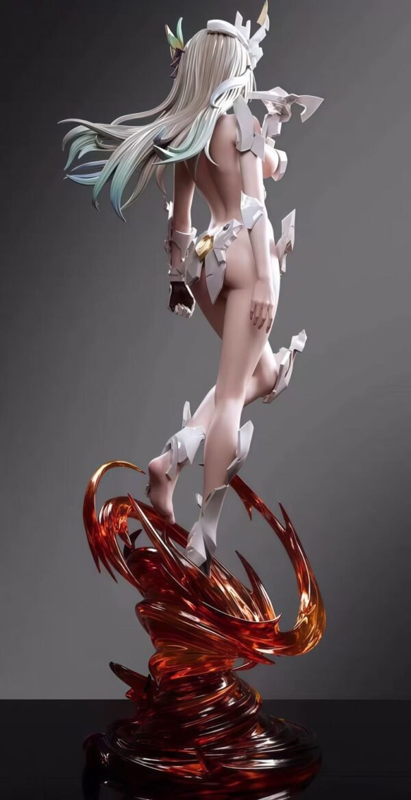 Beautiful Girl, Honkai Impact 3: Fragmented Fireflies PVC & ABS Painted Finished Product Peripheral Figure, Desk Decoration, Trendy Toy Gift, Sculpture, 25CM Tall - Image 8