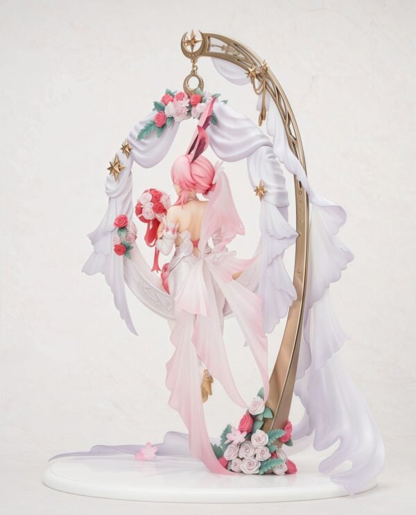 Korei 3 Yaegi Sakura - Kira Maboroshi PVC & ABS Painted Finished Product Good Figure Table Decoration Gift Asai Height 29CM - Image 9