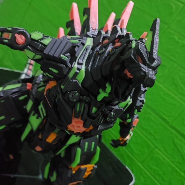 3D Printing Mecha Godzilla Lightsaber PVC Material Full-body Articulated Model, Fully Assembled, 33CM in Height, 70CM in Length - Image 9