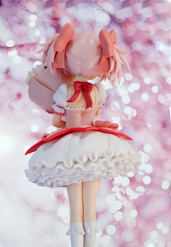 Puella Magi Madoka Magica - PVC & ABS Painted Finished Product of Madoka Kaname. Goods, Ornament, Table Decor. Height: 18CM - Image 9