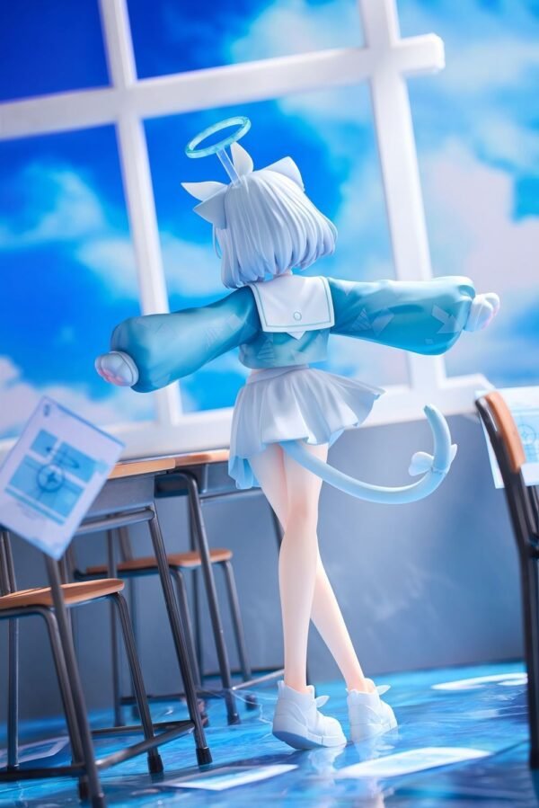 Nyan-ko's Arona PVC & ABS painted finished goods figurine ornament souvenir statue sitting on the table, 21CM tall - Image 10