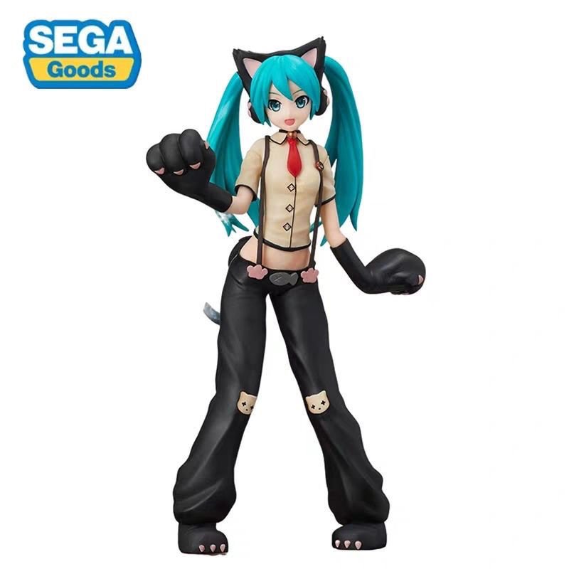 Hatsune Miku Project DIVA Arcade Future Tone SPM Figure Hatsune Miku - Kitty Cat - Image 2