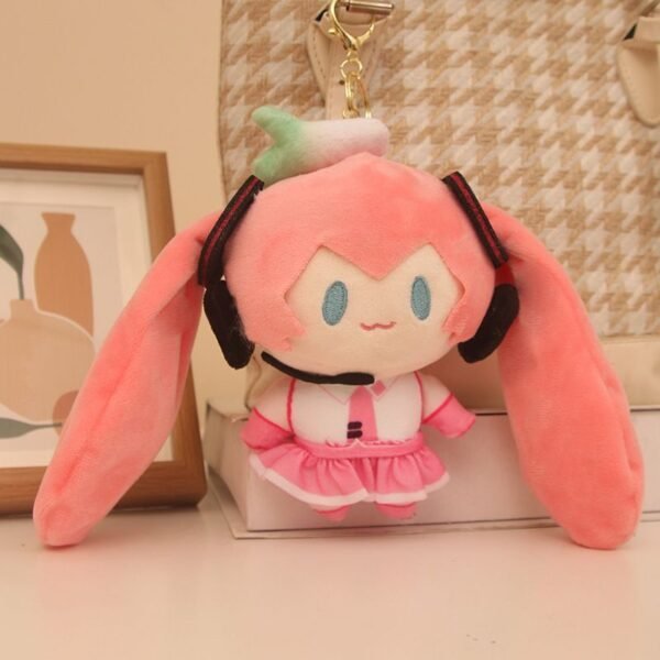 Hatsune Miku Cute Plush Bag Charm - Image 2