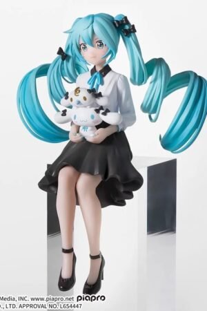 Hatsune Miku x Cinnamoroll - Premium Chokonose Figure - Sumashi Ver. (SEGA)