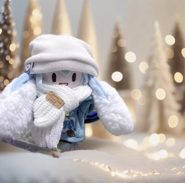 MOSO Hatsune Miku fufu cotton doll plush toy, height 15 cm - Image 5